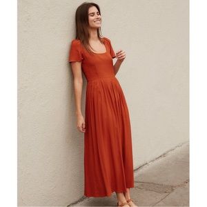 Christy Dawn “Scarlet” Dress in Rust